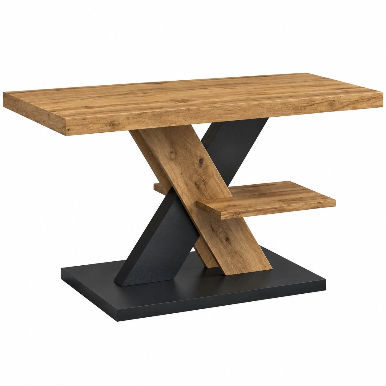 table-basse-industrielle-avec-etagere-de-rangement-xtfkc11510ss
