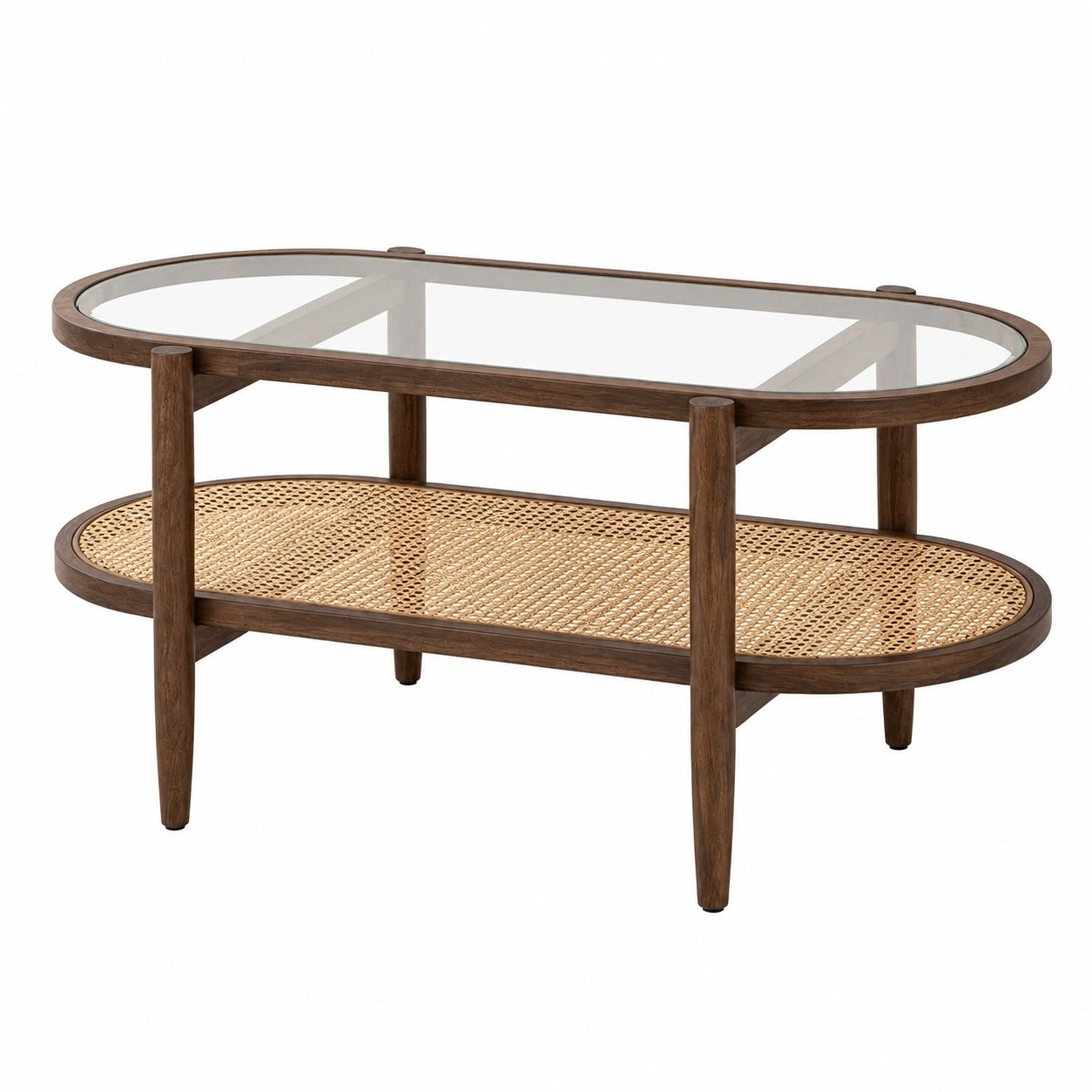 table-basse-en-verre-et-bois-avec-cannage-en-rotin-forme-ovale-90x50x45cm-dbxrd11496qn